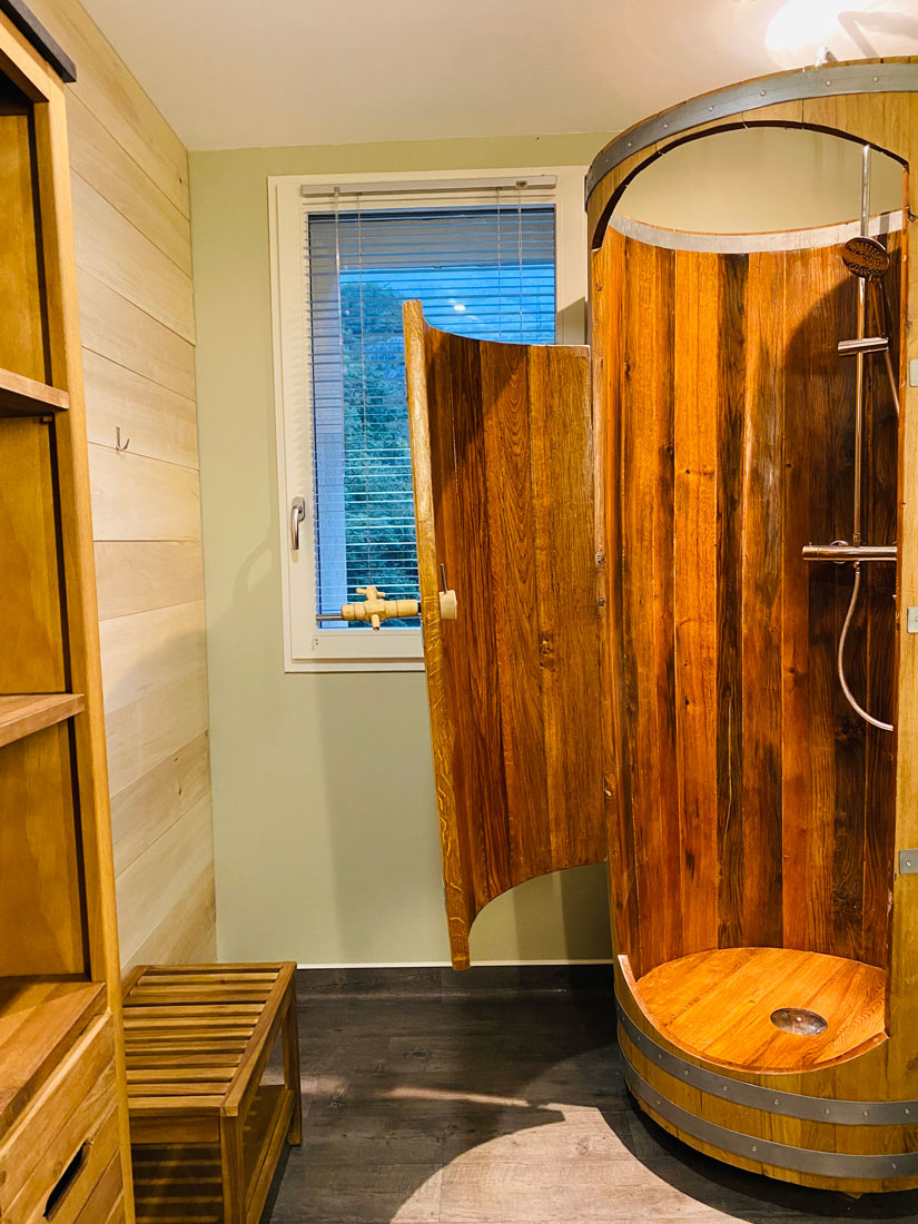 Salle de bain Gîte 10 personnes le Milan