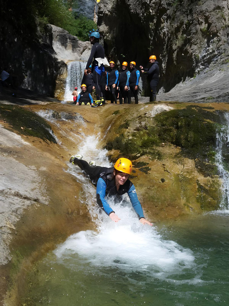 Canyoning avec Graviteo